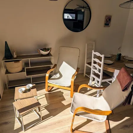 Centre Village - 50m2 Renove Vue Montagne Avec Balcon Plein Sud Apartmán