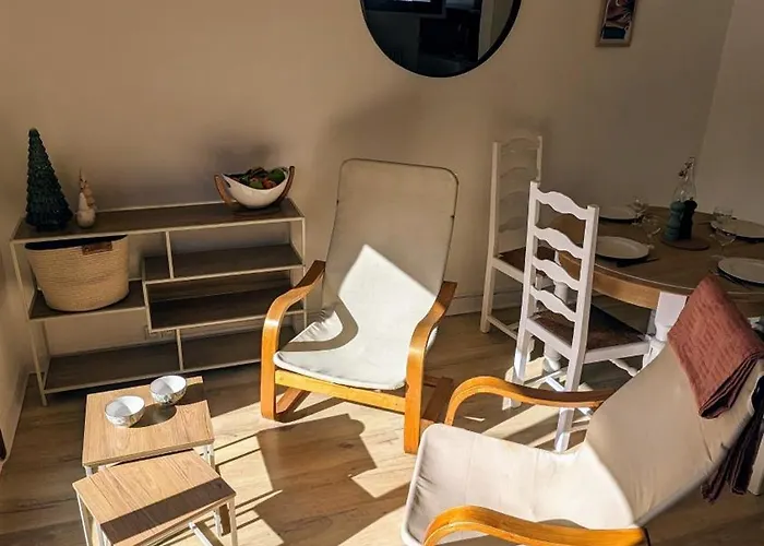 Centre Village - 50m2 Renove Vue Montagne Avec Balcon Plein Sud Apartmán